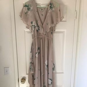 Show Me Your MuMu Aubrey bouquet toss maxi dress